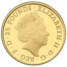 2019 Proof 1/4oz Gold Britannia Coin