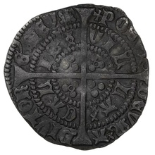 1422-1430 Henry VI Silver Half Groat Twopence Annulet Issue Calais Mint