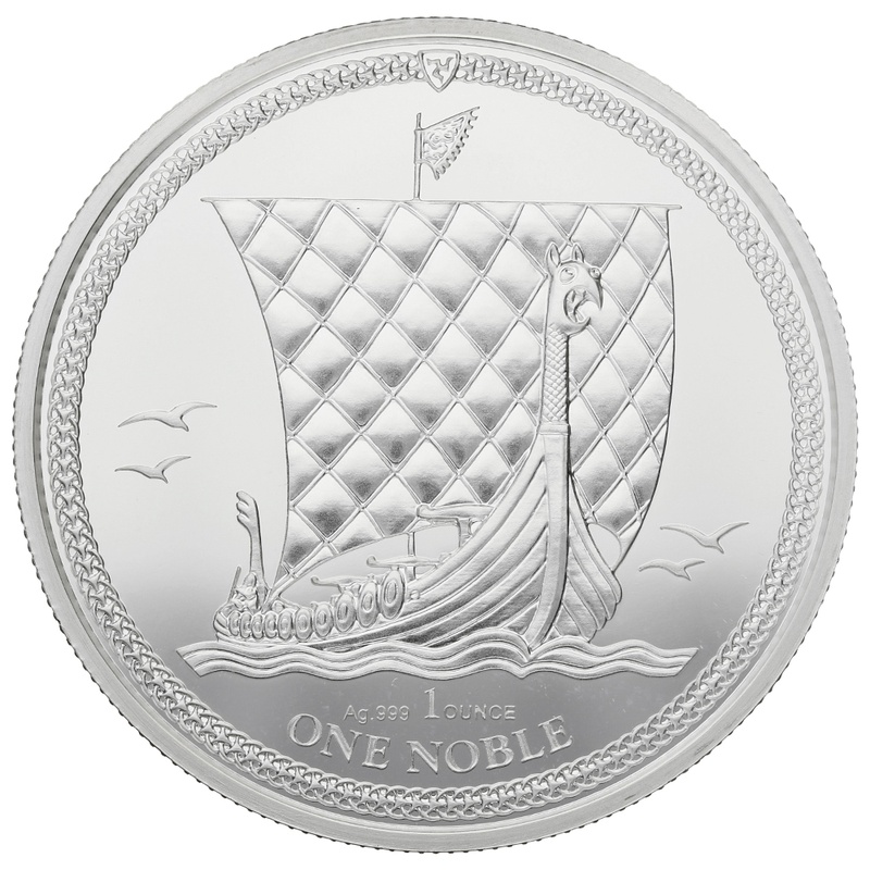 2018 Silver 1oz Isle of Man Noble Proof Coin