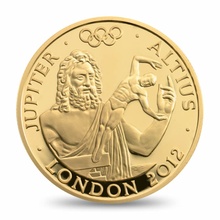 London 2012 Gold Series Higher 3 Coin Gold Proof Set Boxed