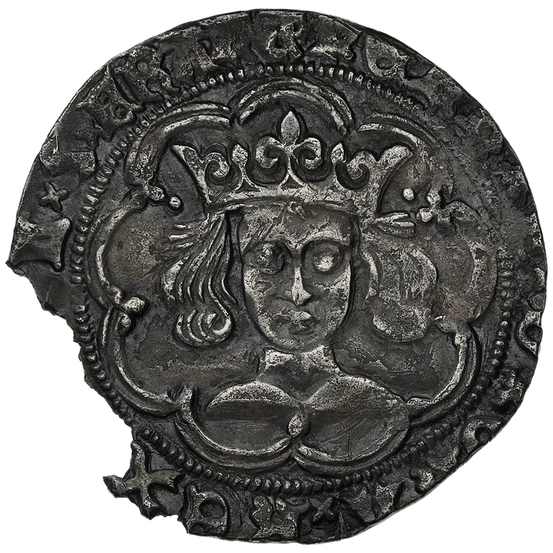 1445-1454 Silver Groat Fourpence Coin Henry VI
