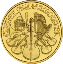 2018 1/10oz Austrian Gold Philharmonic Coin