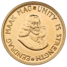 1973 R2 Gold Coin 2 Rand South Africa