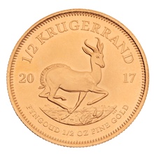2017 1/2oz Krugerrand Gold Coin