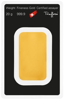 Argor-Heraeus 20 Gram Gold Bar