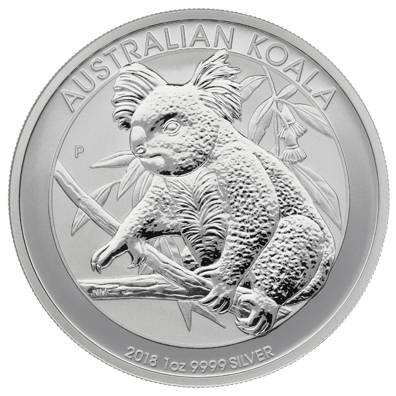 2018 Australian Koala Silver Coin 1oz