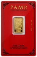 PAMP Year of the Dragon 5g Gold Bar