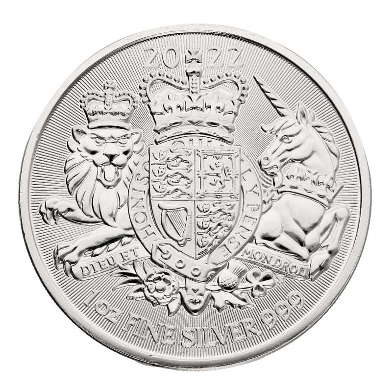 2022 Royal Arms Silver Coin 1oz