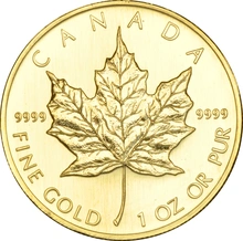 2008 Canadian Maple Leaf Gold Coin 1oz