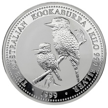 1999 Australian Kookaburra Silver Coin 1kg