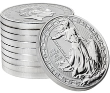 2019 1oz Silver Britannia (Oriental Border) Coin