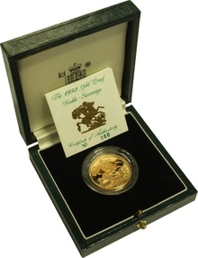 1992 Proof £2 Gold Coin Double Sovereign Boxed