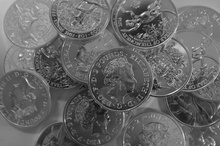Second Hand 1oz Royal Mint Silver Coin CGT Free (£2)
