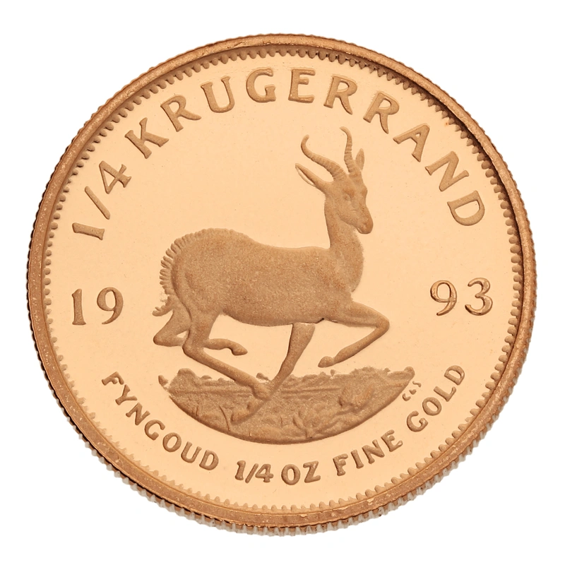 1993 Proof 1/4oz Krugerrand Gold Coin