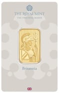 20g Gold Bar Britannia Minted