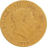 1817 Gold Half Sovereign George III