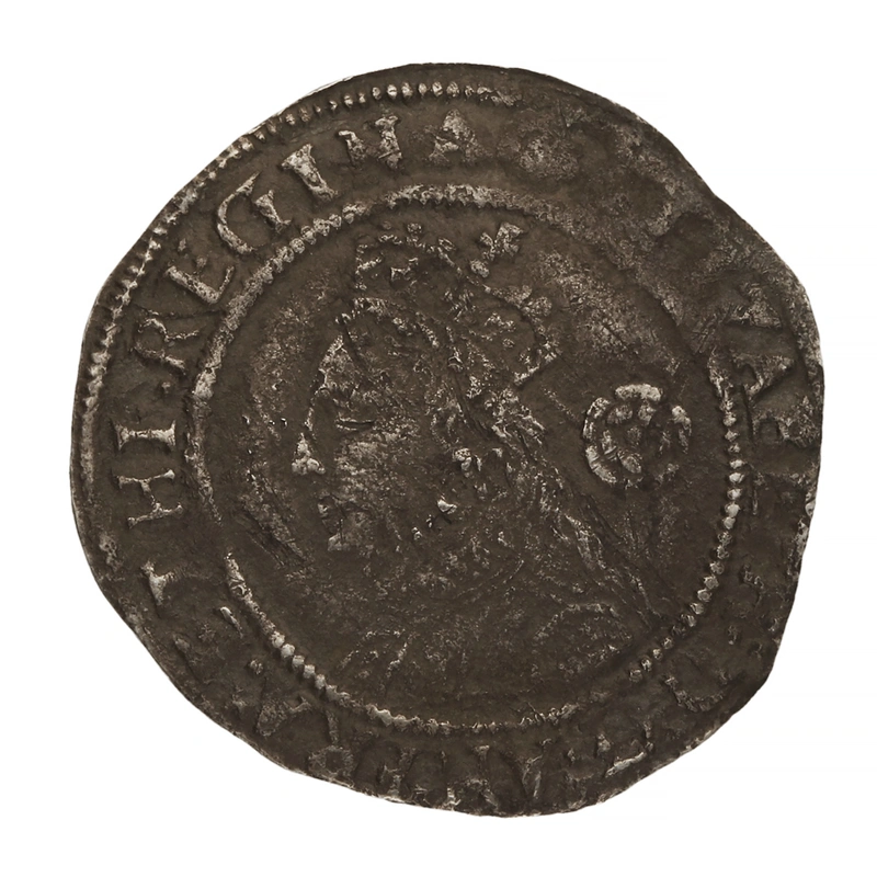1565 Elizabeth I Silver Threepence mm Rose