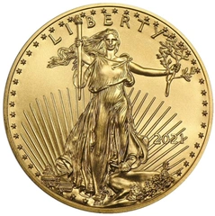 2021 American Eagle Gold Coin 1oz PCGS MS70
