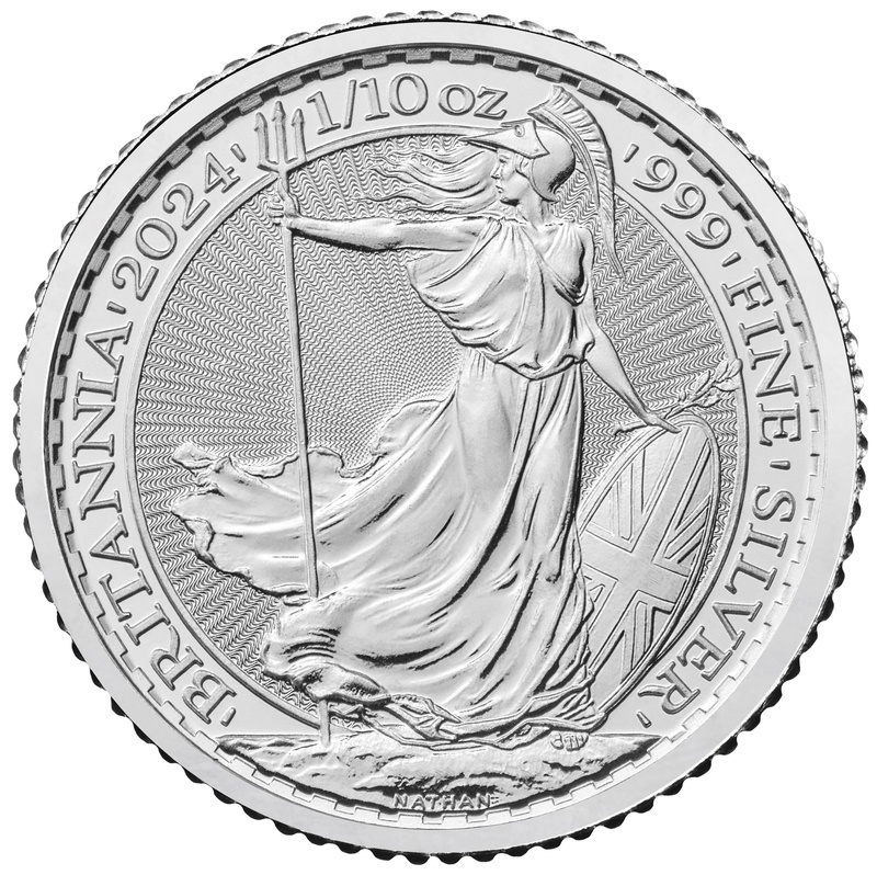 2024 Britannia 1/10oz Silver Coin