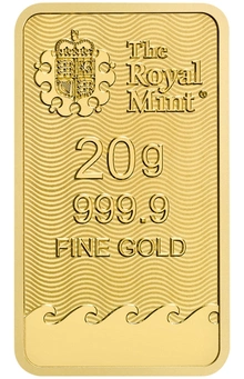 20g Gold Britannia Minted Bar