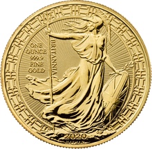 2020 Gold Britannia Coin 1oz Oriental Border Coin
