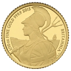 2015 Proof 1/10oz Gold Britannia Coin