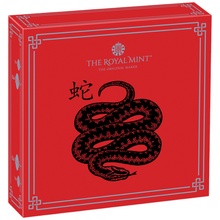 2025 Royal Mint 1oz Year of the Snake Proof Silver Coin Boxed