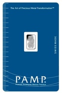 1g Palladium Bar PAMP Lady Fortuna 
