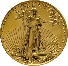 2006 American Eagle Gold Coin 1oz NGC MS69