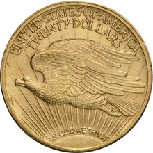 1923 $20 Gold Coin Double Eagle St Gaudens Head Philadelphia