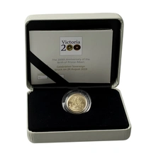 2019 Gold Sovereign 200th Anniversary of the Birth of Prince Albert SOTD Celebration Boxed