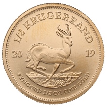 2019 1/2oz Krugerrand Gold Coin