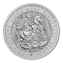 2026 St George & the Dragon 1oz Silver Coin