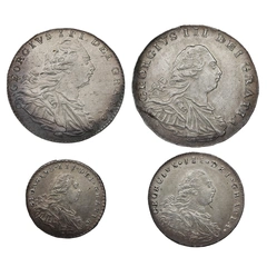 1800 Silver Maundy Money Coin Set George III