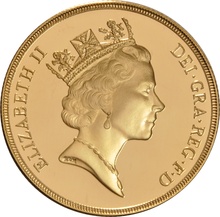 1992 Proof £2 Gold Coin Double Sovereign Boxed
