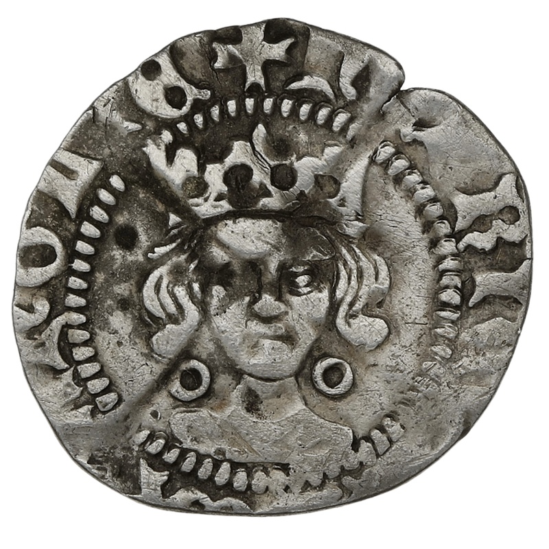 1422-1461 Henry VI Silver Penny Hammered Calais