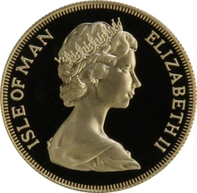 1979 Proof £2 Coin Gold Double Sovereign Isle of Man