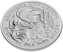 2025 Britannia & Liberty 1oz Silver Coin