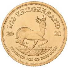 2020 1/10oz Krugerrand Gold Coin
