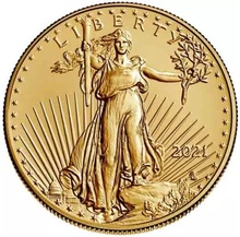 2021 1/2oz American Eagle Gold Coin Type II
