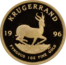 1996 Proof Krugerrand Gold Coin 1oz Boxed