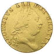 1787 George III Gold Guinea - Very Good