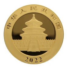 2022 15g Chinese Panda Gold Coin