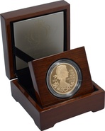 2012 - Gold £5 Proof Crown, The Queen's Diamond Jubilee Boxed