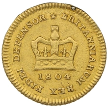 1804 Quarter Guinea Gold Coin George III