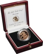 1998 Proof Gold Sovereign Boxed