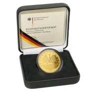 Proof German 100 Euro Gold Coin 2011 UNESCO Welterbe Wartburg Boxed