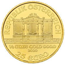 2020 1/4oz Austrian Gold Philharmonic Coin