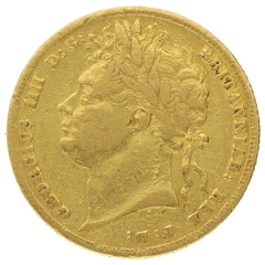 1824 Gold Sovereign