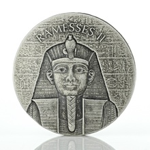 Egyptian Relics Pharaoh Ramesses II Silver Coin 2oz